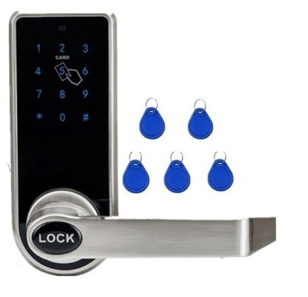 Keyless lock with fob