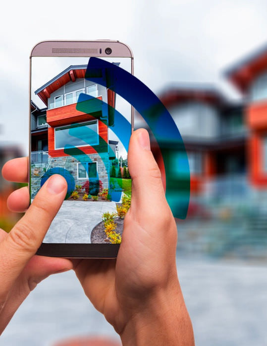 Controlling security features from your phone