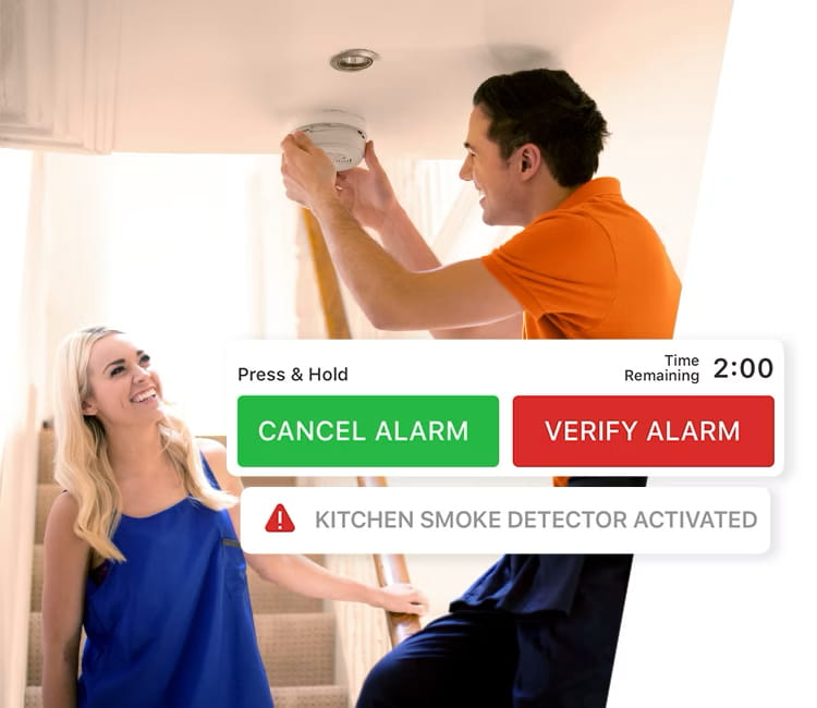 Environmental sensors for fire, leaks, and gas